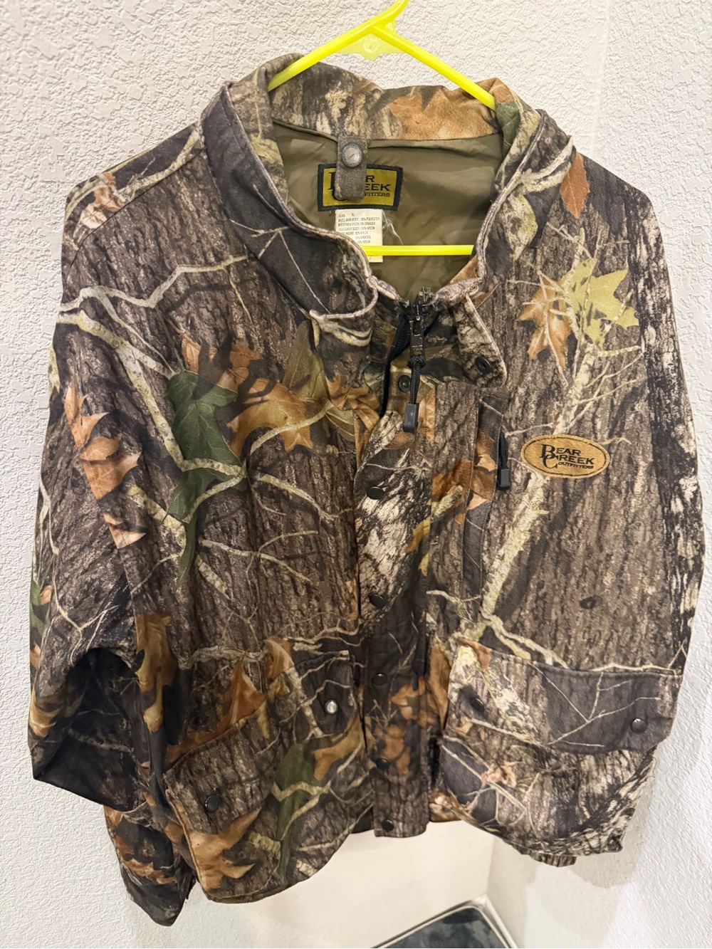 Men’s Camo Jacket - Realtree-Inspired Brown/Green